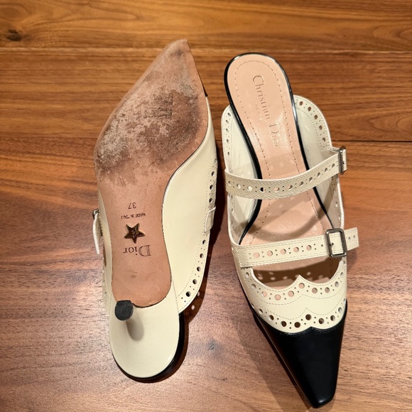 Authentic Dior Spectador Open back kitten heal - Picture 5 of 12